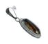 Native American Tiger Eye Sterling Silver Pendant AX129862